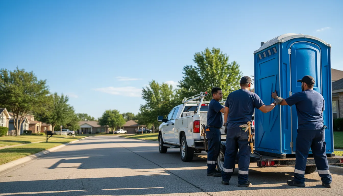 Portable Toilet Rental in Pecatonica, IL near me